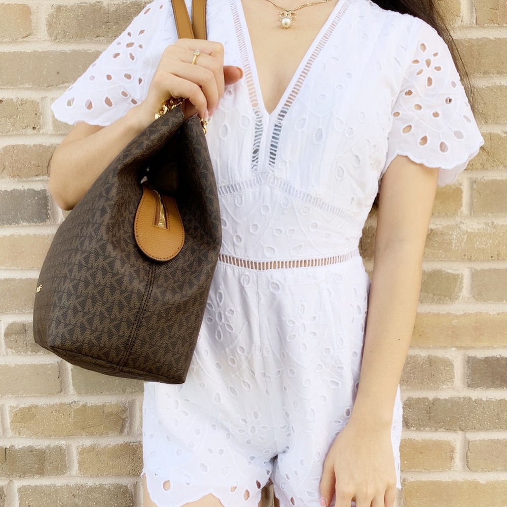 Michael kors large chain tote+ continental wallet - Picture 3 of 6